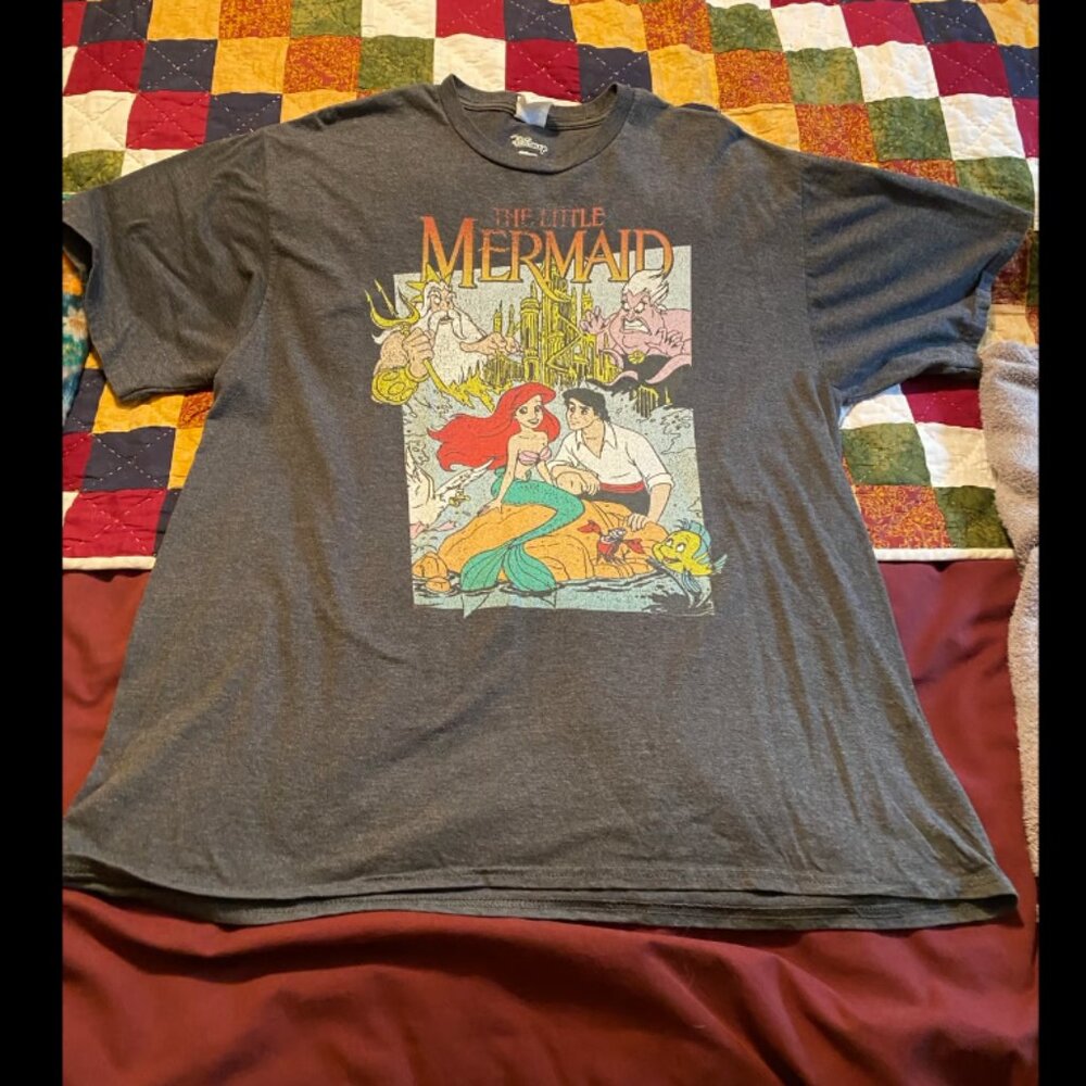 The Little Mermaid Unisex Vintage Style Size XL
